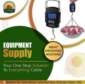 Meat Weighing Machine